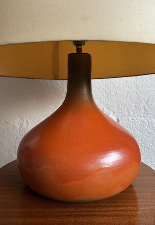 Lampe céramique Jacques Lignier années 60