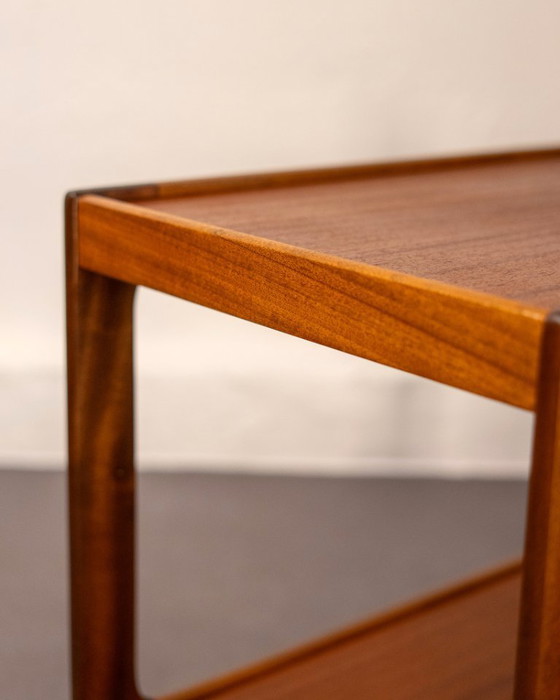 Image 1 of Mid Century Teak Trolleytafel van Opal Möbel, Duitsland, circa 1960