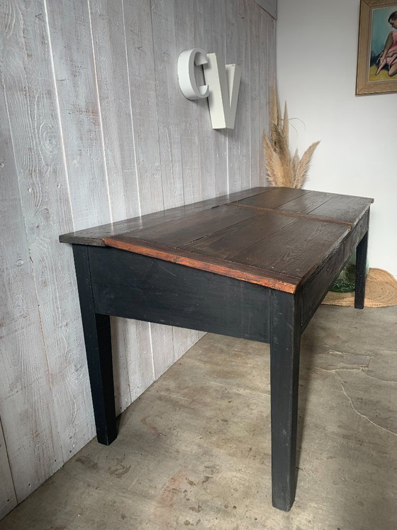 Antique French Notary Desk – Wood (photo 6 of 15)