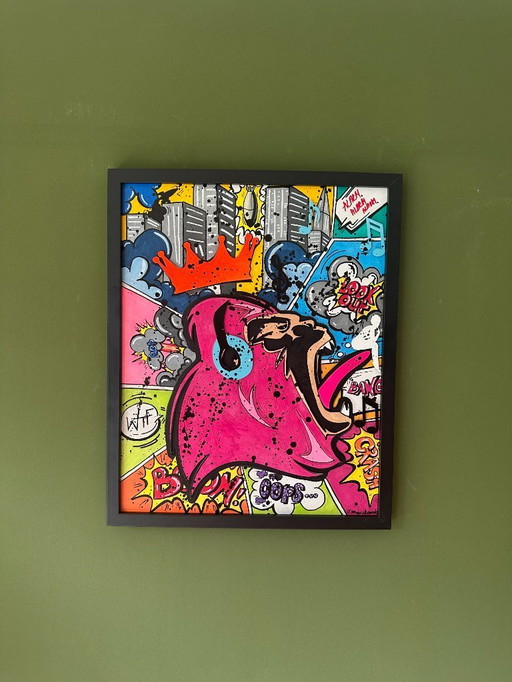 "Disco 3D Pop Art" by Patrycja Mroczkowska