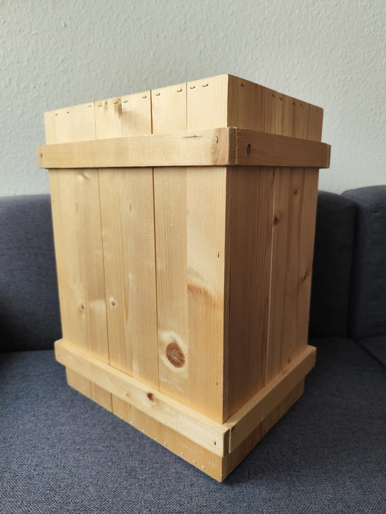 Image 1 of Scatola di legno • Scatola portaoggetti • Scatola per giocattoli • Scrigno del tesoro • 38×23×28 cm