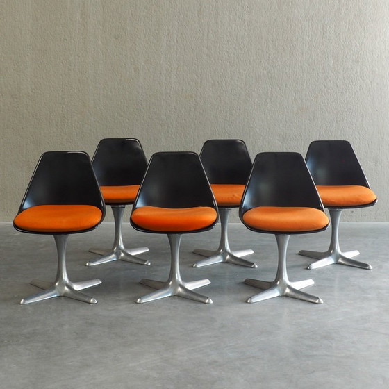 Image 1 of Space Age dining set by Maurice Burke for Arkana