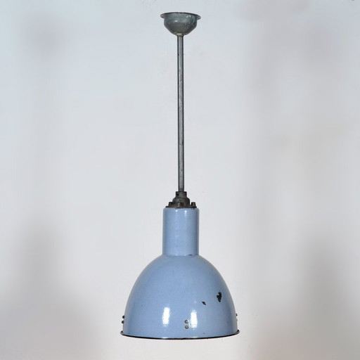 Industriële Bauhaus hanglamp, jaren 50