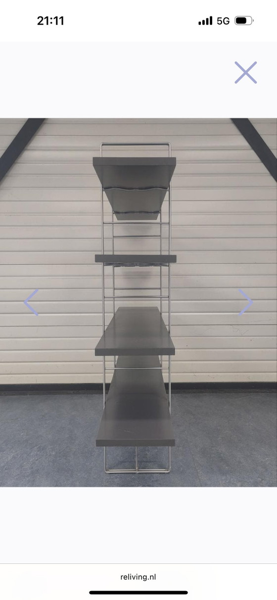 Image 1 of Scaffale vintage Niels Gammelgaard per IKEA – grigio
