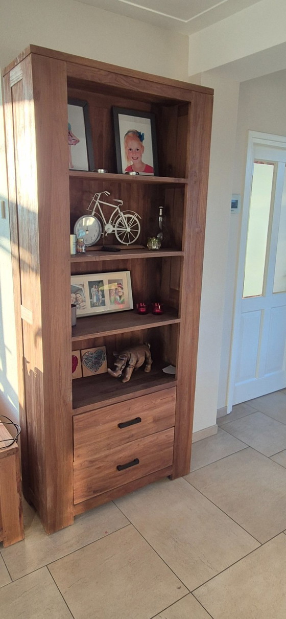 Image 1 of Teakhouten tv meubel