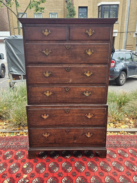 Image 1 of Authentieke Engelse Chesr-on-Chest / Tallboy, (ca1880-1900).