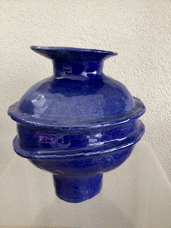 Image 1 of Vintage vase signed Unica