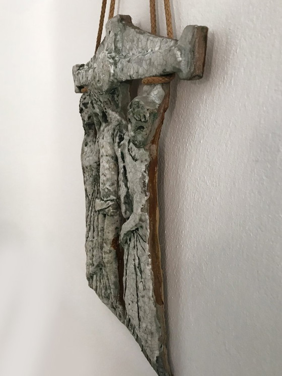 Ceramic Christ Sculpture, 1950s – Grassi (photo 6 of 7)
