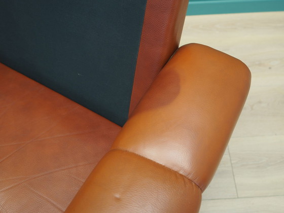 Image 1 of Leren fauteuil, Deens ontwerp, 1960S, Productie: Denemarken