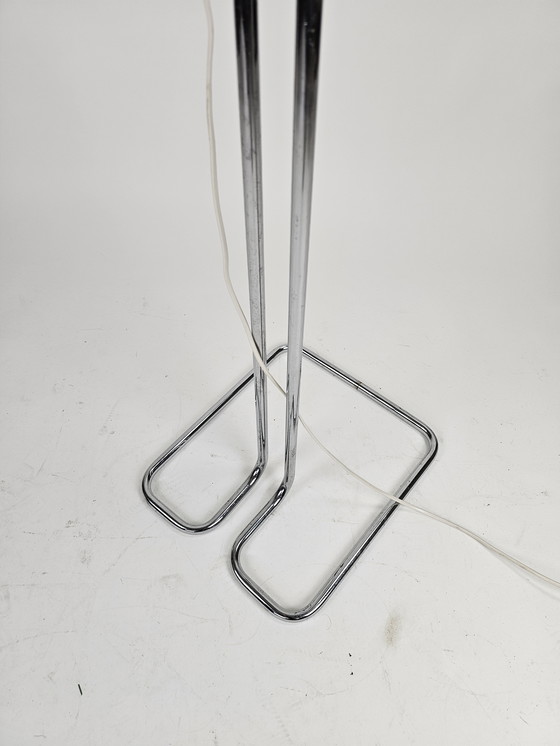 Image 1 of Yellow adjustable floor lamp by Börje Claes for Ikea 1970s rare model