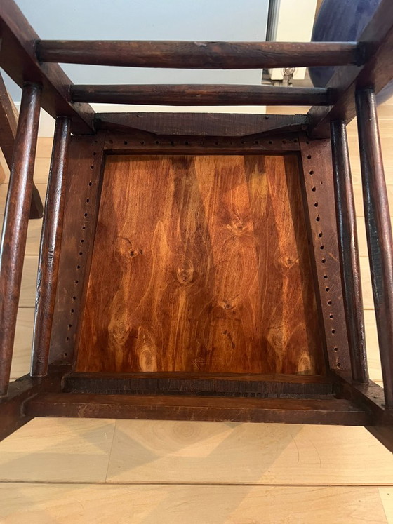 2 sedie in rovere antico, stile Art Déco – Sedie da pranzo, Wood (photo 8 of 10)