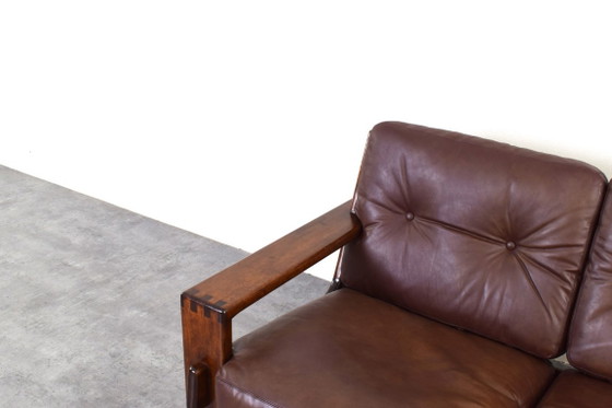 Brutalist Bonanza Sofa by Esko Pajamies for Asko, 1960s. – 2 seaters, Wood (photo 13 of 16)