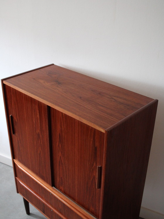 Image 1 of Mobiletto da parete vintage in teak danese