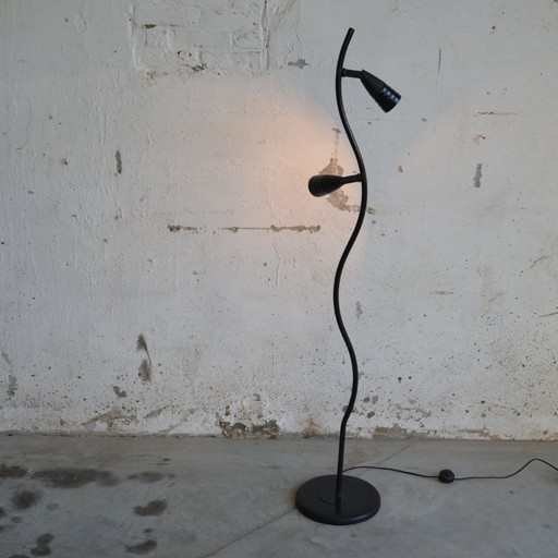 1x Wellen-Stehleuchte