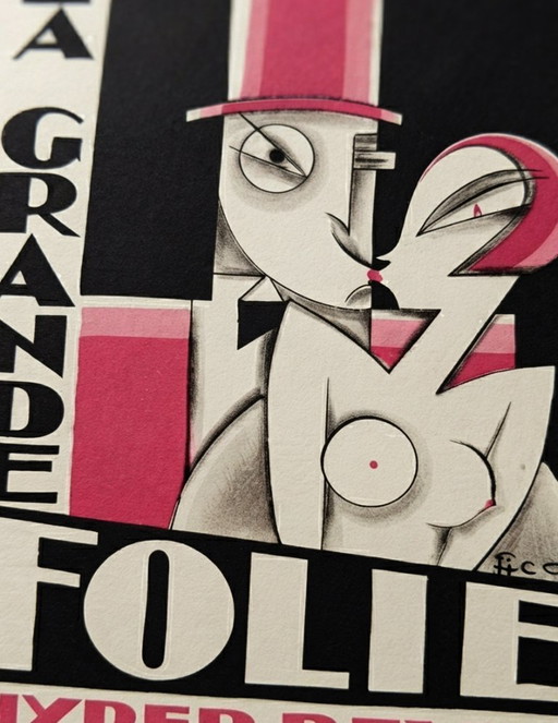 Maurice Pico – Folies Bergère – La Grande Folie – Druckgrafik aus den 1920er Jahren – giclee prints, Paper (photo 2 of 6)