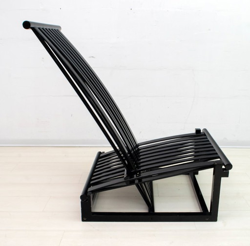 Carlo Pagella Mid-Century Modern Italian Relax Armchair for Romanutti, 1970s