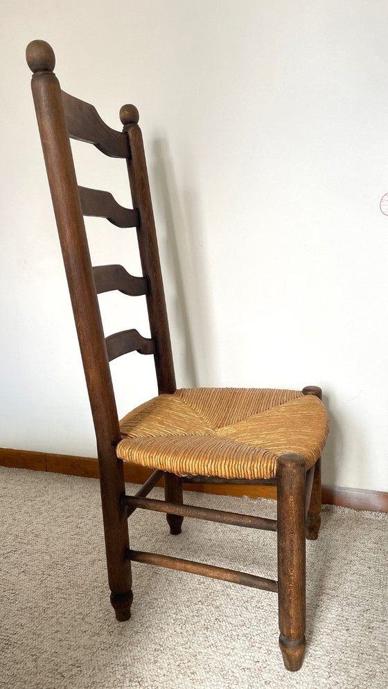 Image 1 of stoel in de stijl van Charles Dudouyt