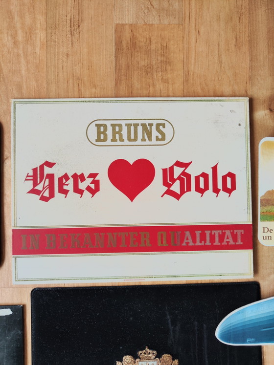 36 x Original Advertising / Signs / Posters - Cigarettes & Tobacco – Decorative Objects, Rubber, Plastic (photo 7 of 11)
