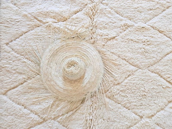 Handmade White Natural Wool Rug 2.5/3.5 m, Alessi, Rugs & carpets, Black (photo 6 of 7)