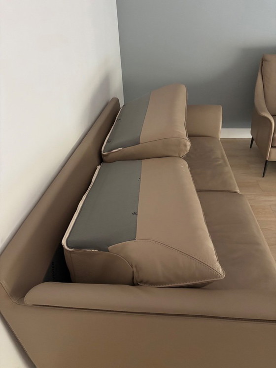 Image 1 of Duvivier sofa and two armchairs