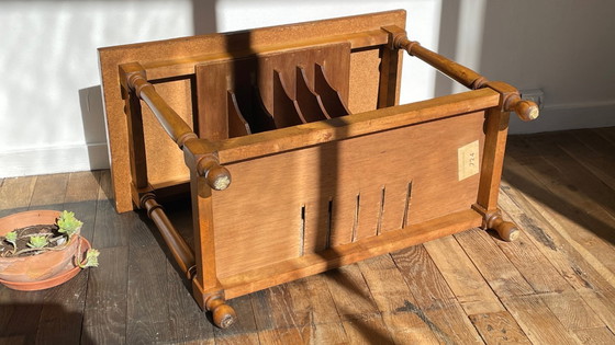 Image 1 of MEUBLE Géométrique ELECTROPHONE Vintage