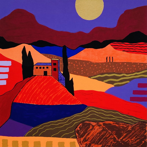 Image 1 of Ronald Boonacker - Screen print - Lombardy I