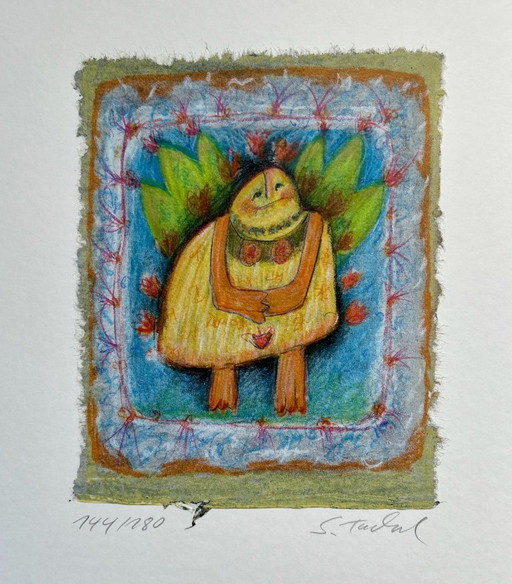 Screen print Sabine Tuchel