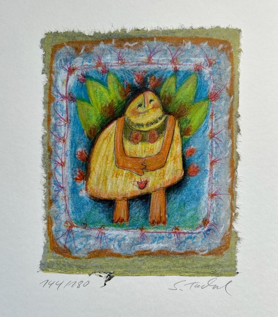 Image 1 of Screen print Sabine Tuchel