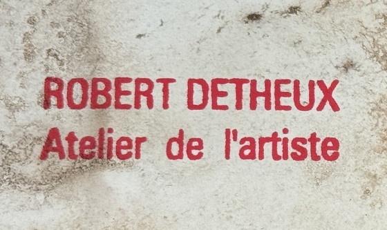 Image 1 of Robert Detheux - Surrealist painting from 2008