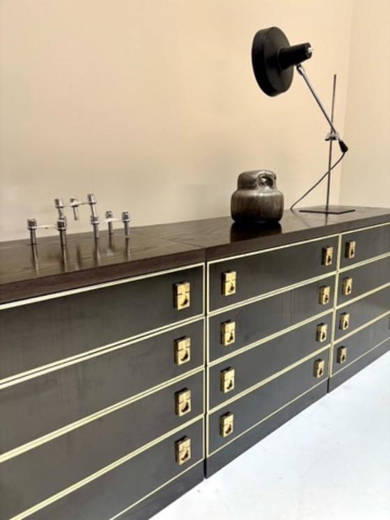 Vintage Brutalistisch Modulair Sideboard – Dressoirs, Brass (photo 14 of 14)