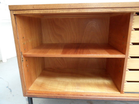 Image 1 of Vintage Filing Cabinet With Shutter