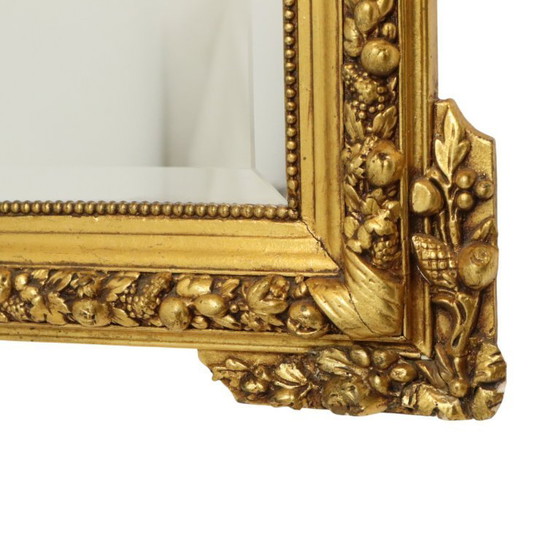 Image 1 of Antieke Franse Facetgeslepen Spiegel 163cm