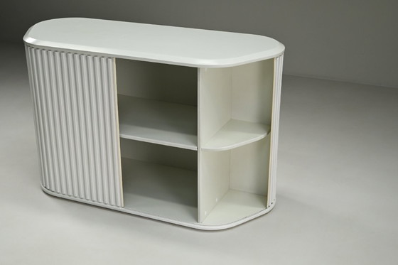 Image 1 of A’dammer dressoir van Aldo van den Nieuwelaar voor Pastoe, jaren 70, Nederland.