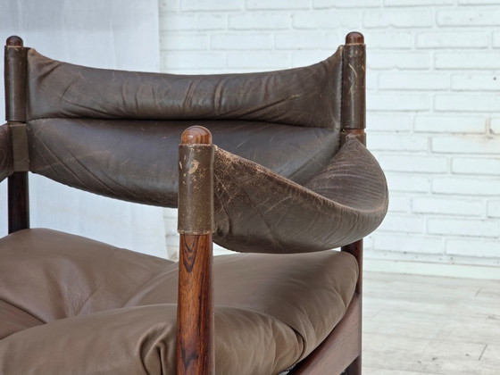 Anni '70, design danese di Kristian Vedel, Poltrone modello "Modus". – Legno (photo 11 of 17)
