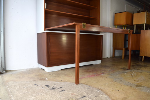 1960s Bureau Vintage Drawing Table Desk Desk