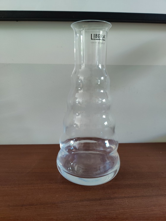 Image 1 of Carafe Crystal Libera, Dessinée par Vladimir Klein en 2005, Fabriquée par le fabricant de verre Crystalex