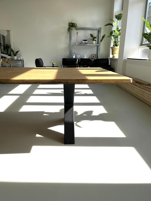 Beautiful large bamboo table