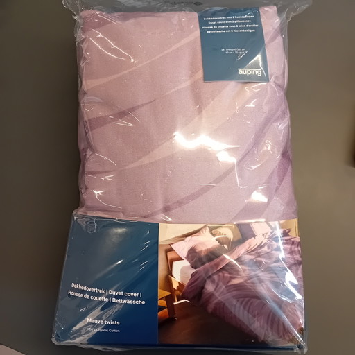 Auping dekbedovertrek Mauve Twists 240 x 220 cm