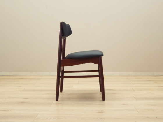Image 1 of Set van vier teakhouten stoelen, Deens ontwerp, jaren 1960, productie: Denemarken