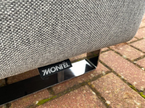 Image 1 of Sofá esquinero Montel de tela gris: un espacio amplio y cómodo, moderno y elegante, con entrega gratuita.