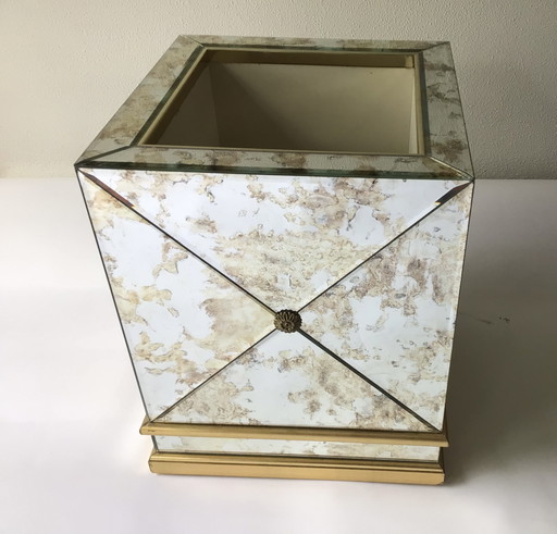 Vintage Mirror Flower Box, Hollywood