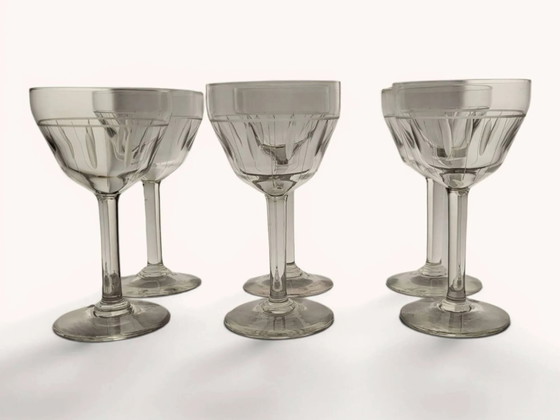 Set di bicchieri Art Déco da 24 pezzi – Bicchieri e caraffe, Crystal, Glass, Art Deco (photo 6 of 9)