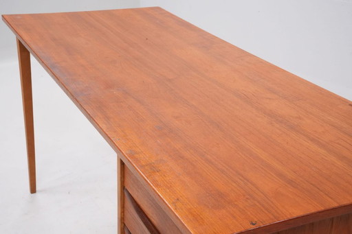 Scandinavian vintage teak desk, Danish design, 1960s