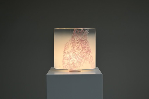 Large Idra table lamp by Rosanna Toso for Leucos , 1980s Italy.