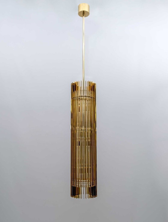 Image 1 of Romani Saccati per Gucci Ciondolo in cristallo d'ottone di Murano di Studio Design Italia