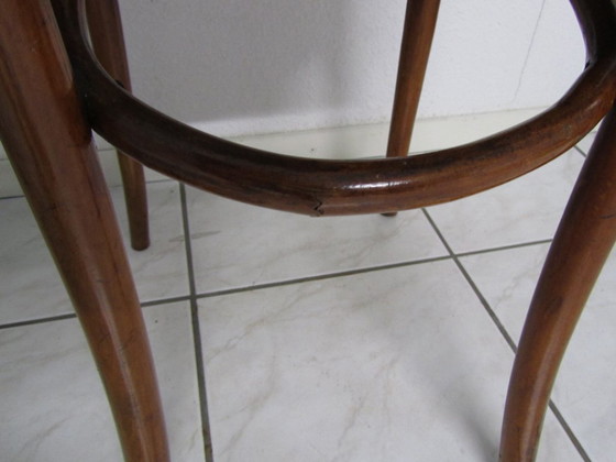 Image 1 of 6x zeer zeldzame Luterma eetkamerstoelen (1870-1920)