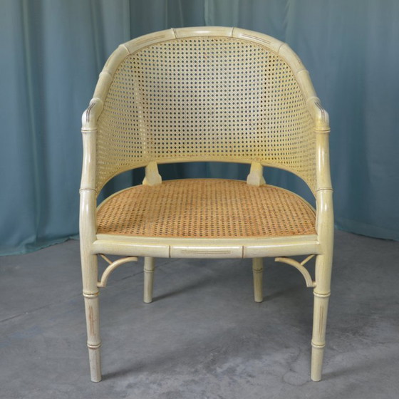 Image 1 of 2x faux bamboo clubs