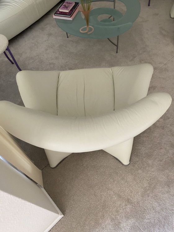 Image 1 of 2x sillón leolux echnaton Sessel 