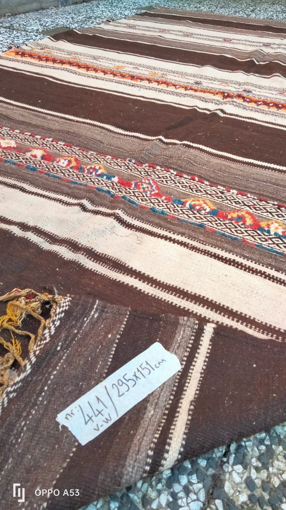 Image 1 of Handgeknoopt Berber kleed wol 295x151cm