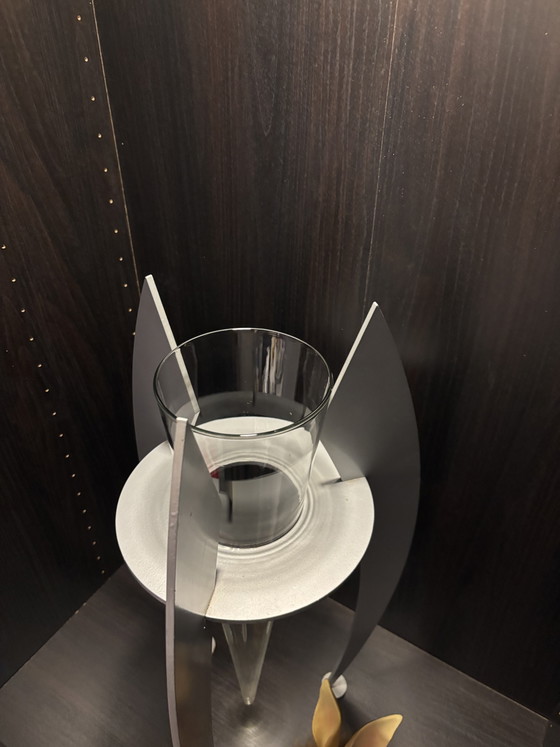 Designervase – Vasen, Glass, Metal (photo 5 of 6)